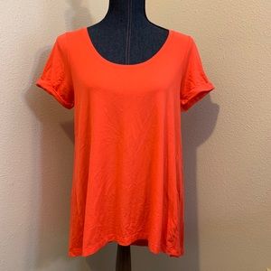 Land’s End coral T-shirt